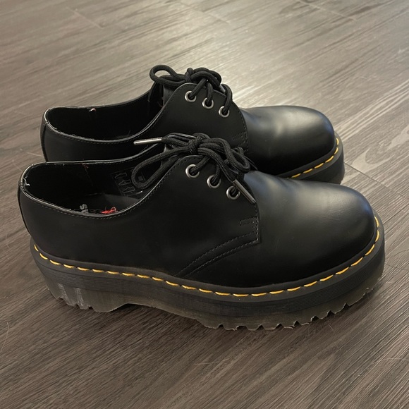 Dr. Martens Shoes - Dr. Martens Quad Platform Loafers in an EXCELLENT condition. Women US 9.